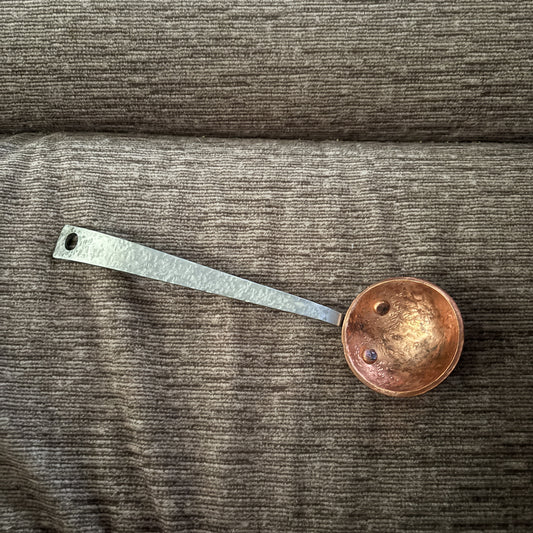 Copper coffee scoop